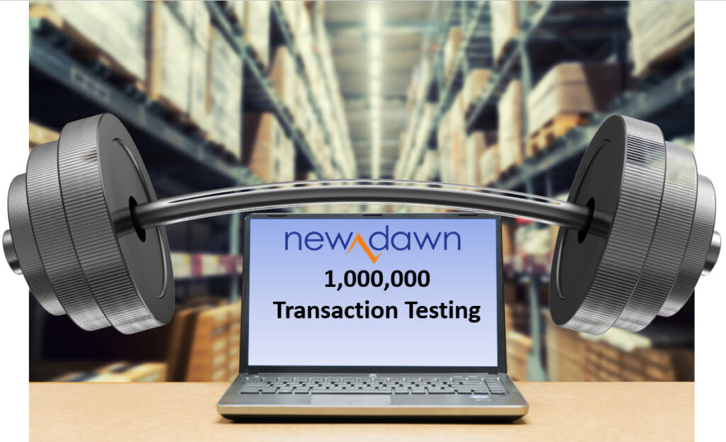 WES 1 million transaction testing